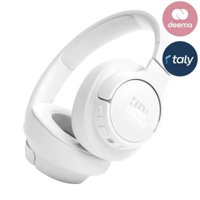 JBL Tune 720BT Wireless Over-Ear Headphones - White